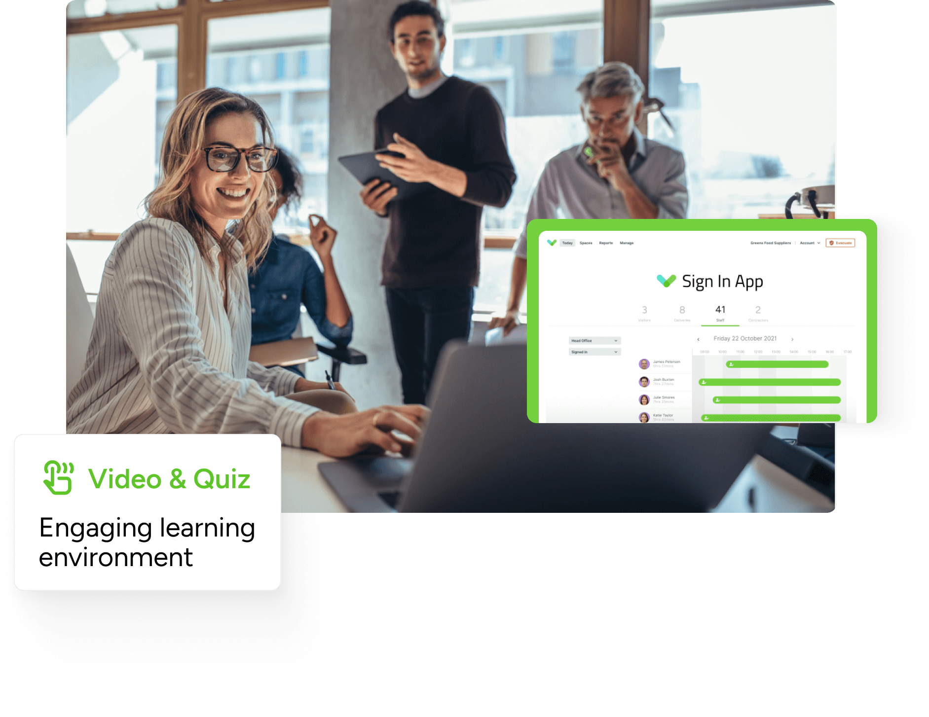 Video & Quiz - Engaging learning environment